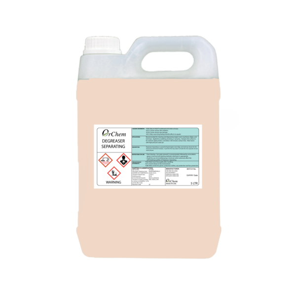 DEGREASER SEPARATING
