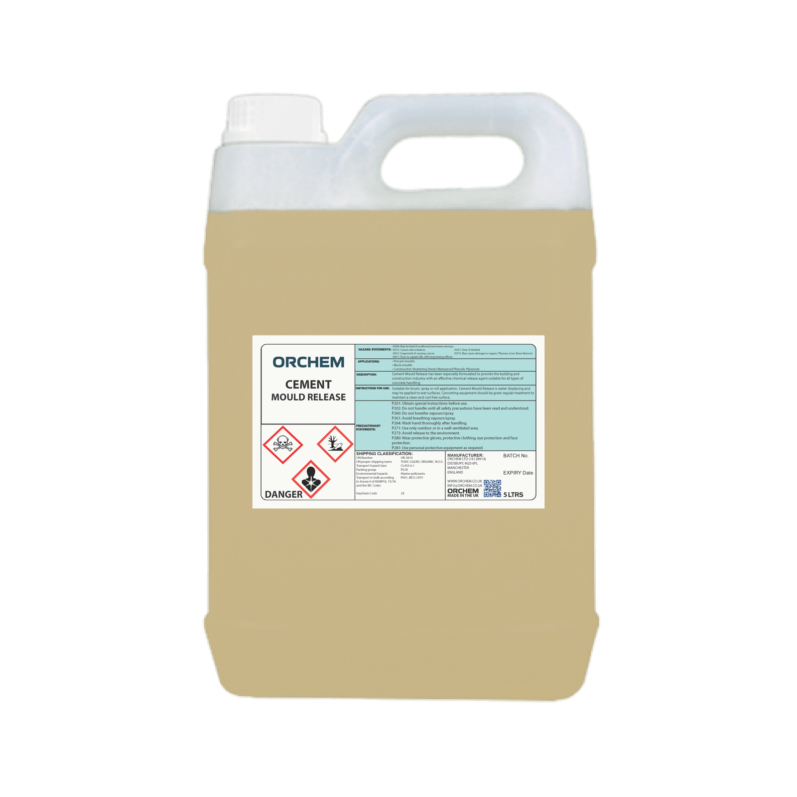 CEMENT MOULD RELEASE