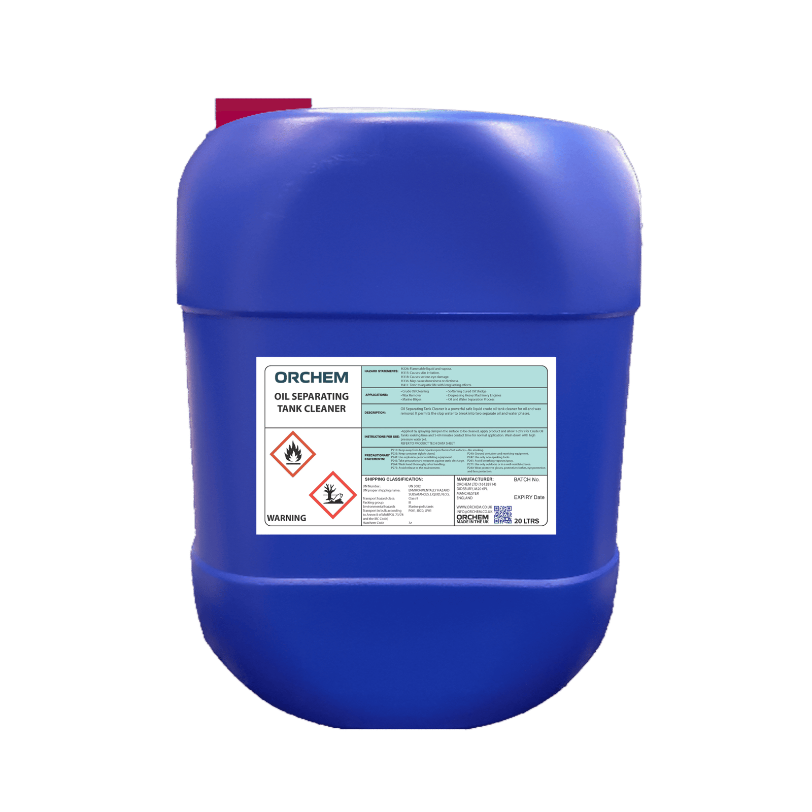 OIL SEPARATING TANK CLEANER